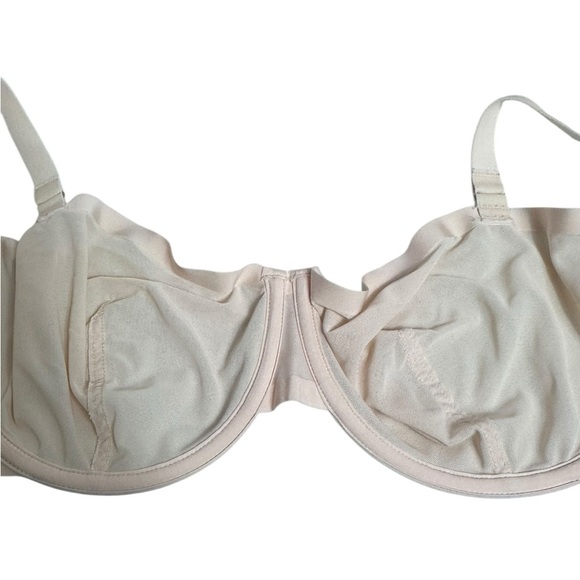 CUUP the balconette cream mesh bra size 38E - Picture 4 of 11